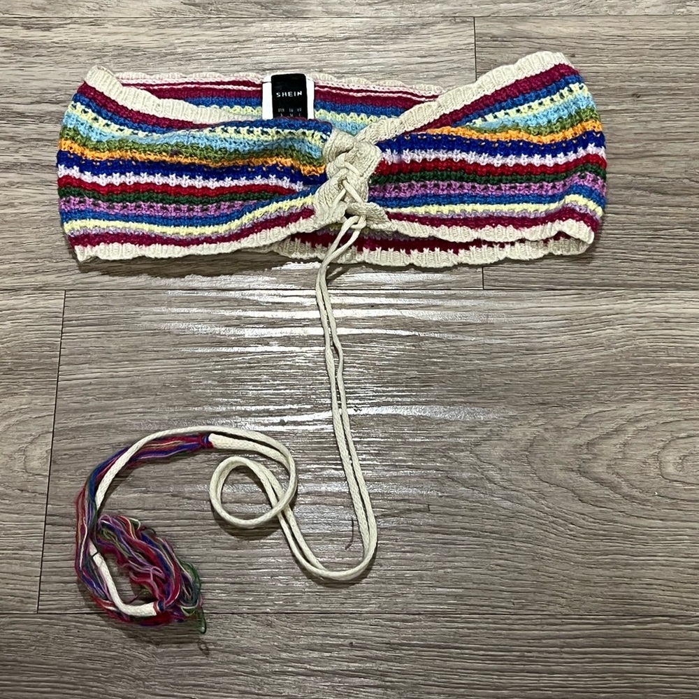 SHEIN Multicolor Knit Top